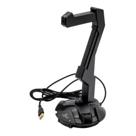 Soporte de Diadema Gamer Yeyian, Rgb, Con 2 Puertos Usb, Soporte para Auriculares para Juegos, Bose , Soporte Universal para AuricularesYAO-29201N