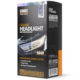 Cerakote Ceramic Headlight Restoration Kit - Like New Condition