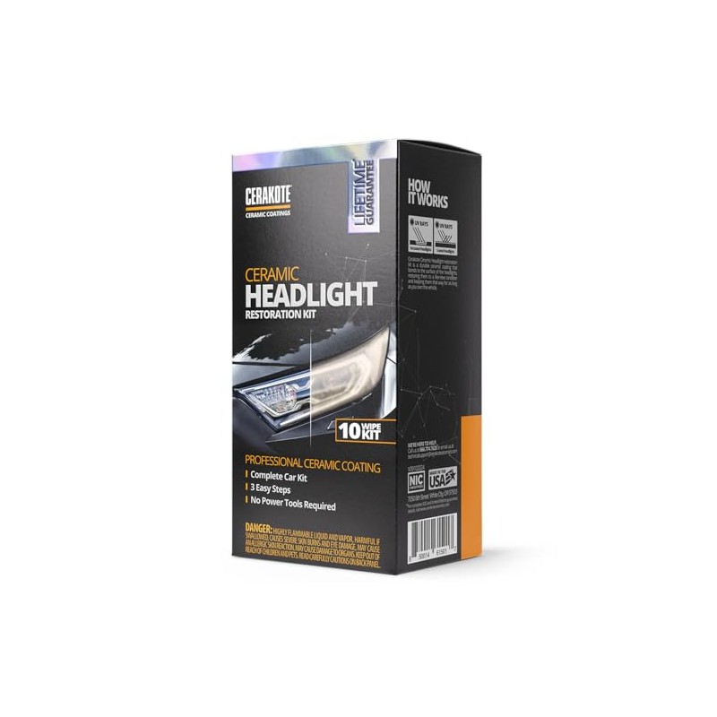 Cerakote Ceramic Headlight Restoration Kit - Like New Condition