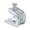 Bueyfolt 1/4"-20 Beam Clamp for Threaded Wire Ring, Zinc Plated