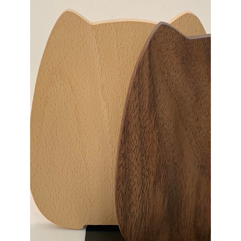 Kaenarie Bookends, Wooden Bookends, Simple Design, Stylish, Cute, Learning for