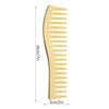 Hair Detangling Comb, Wide Tooth Comb for Curly Hair, No