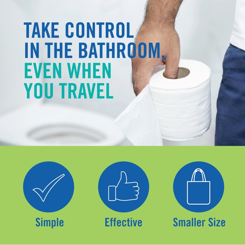 Juvo Travel Toilet Aid | Portable Personal Cleaner for Wiping