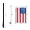 RYDONAIR Antena a prueba de lavado de coche compatible con