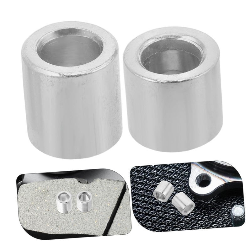 GRIRIW 2pcs Kart Skateboard Off-road Motorcycle Front Rear Wheel Hub