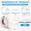 Wall Corner Protector Peel and Stick Corner Trim Molding Flexible