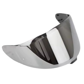 Guajiro - Visor Compatible with Shoei NXR 2 - Z8 - X15 - XSPR Pro - CWR-F2 | Polycarbonate screen prepared for Pinlock | Anti-scratch and anti-fog (Silver)