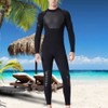 1.5MM Diving One Piece Swimsuit Wetsuit Long Sleeve for Snorkeling