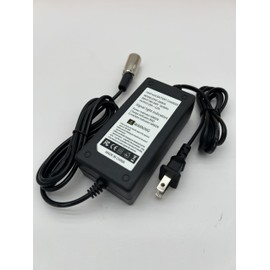 29V2A Mobility Scooter and Electric Wheelchair Charger,3 Prong, 3Pin,Male XLR Connector,Suitable for Most Brands of 24V Lead-Acid Batteries Mobility Scooter Electric Wheelchair, Universal Parts.