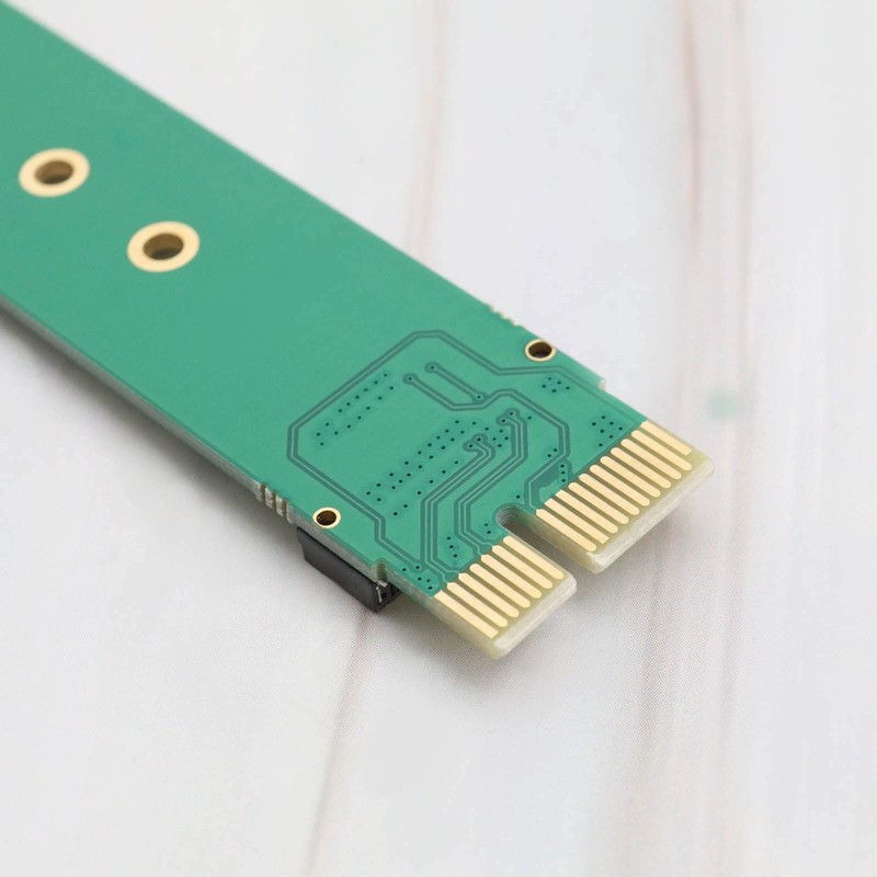 VGOL 2pcs M.2 NVME SSD to PCIEX1 Vertical Adapter Converter