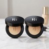 Hera Black Cushion Foundation 21N1 main product, 2 pieces, total