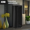 Copertura per armadio da giardino, resistente alle intemperie, 72x44x170 cm,