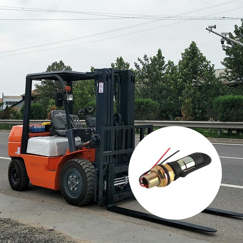 Ieron Rotating Flashing Amber Beacon Light Flexible Din Pole Tractor