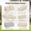 Waterproof Patio Chaise Lounge Cover, Heavy Duty Outdoor Lounge Chair