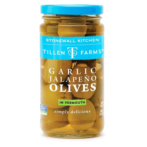 Tillen Farms Garlic Jalapeno Olives - 6 Pack