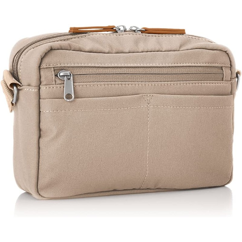 Anello Grande GTM0333Z Mini Shoulder Bag, Multiple Storage, grey beige