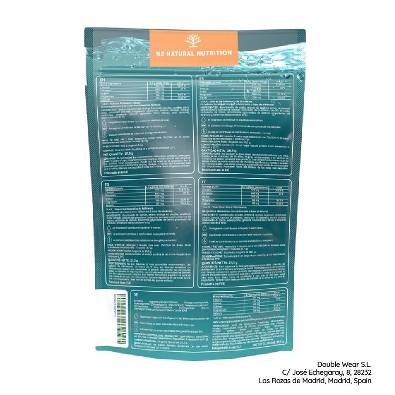 Electrolytes Hydration 45 Days. N2 Natural Nutrition