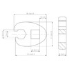 BGS 1756-10 | Crowfoot Spanner | 10 mm (3/8") Drive