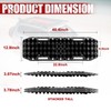 BUNKER INDUST Off-Road Traction Boards with Jack Base,Pair Recovery Track