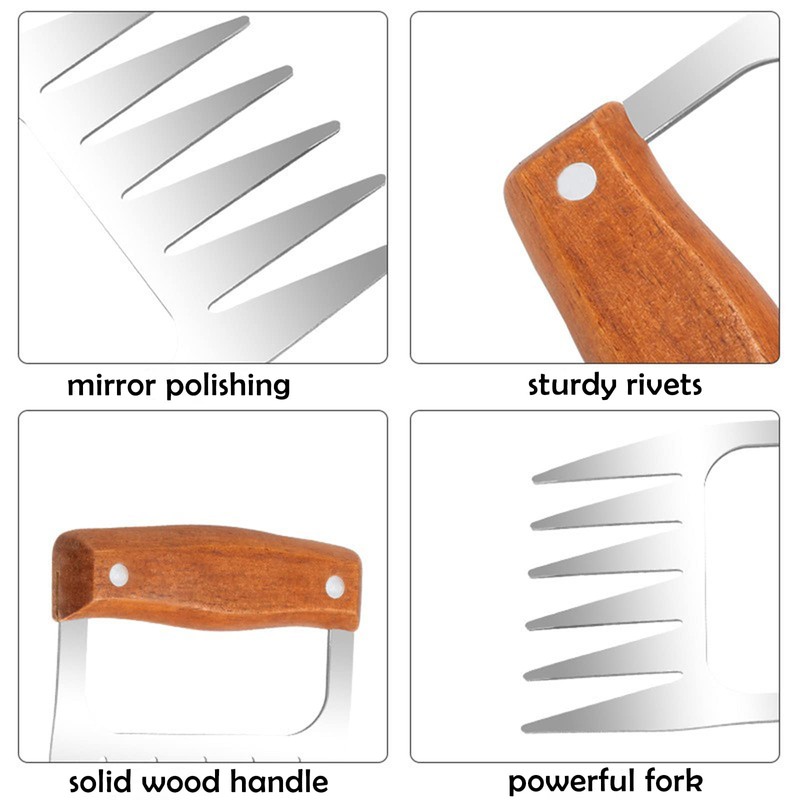 Meat Claws Pulled Pork Chicken Shredder Claw Tool for Barbecue