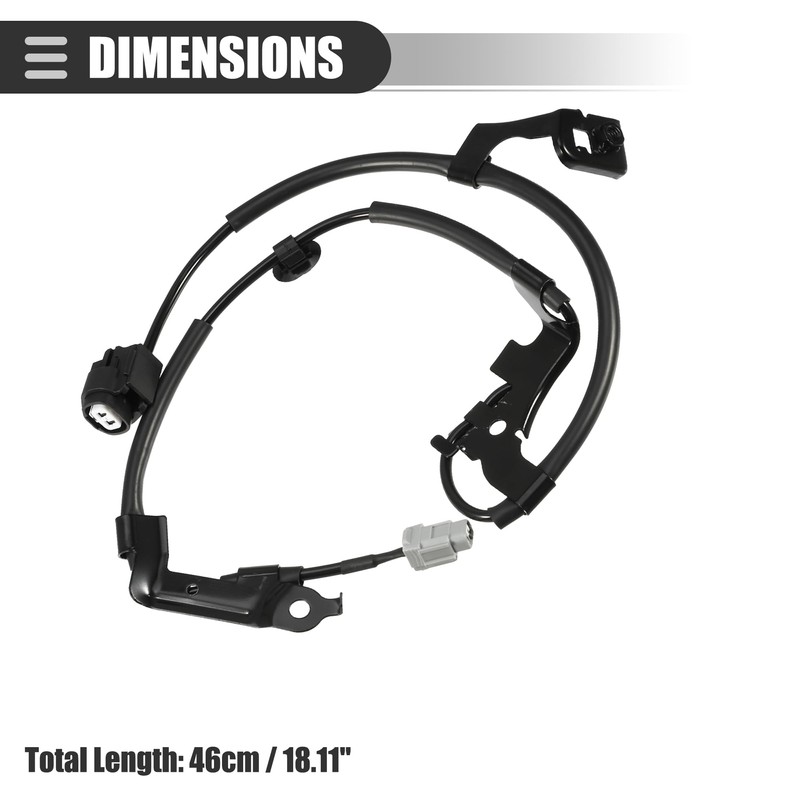A ABSOPRO Front Left ABS Wheel Speed Sensor for Lexus