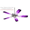 Lightning Purple - Ceiling Fan Skin Kit fits most 42