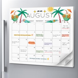 BGTCARDS Delightful Magnetic Fridge Calendar 2026-2027, Now to Dec.2027