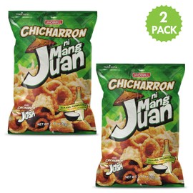 Jack'n Jill Chicharron Ni Mang Juan 3.17 Oz / Pack of 2 (Sukang Paombong ( Vinegar Flavour))
