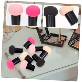 Beavorty Sets Powder Puff Makeup Brush Set Women Girl Beauty Tools Mushroom Makeup Foundation Natural Make up Kit Soft and Sturdy Pcs
