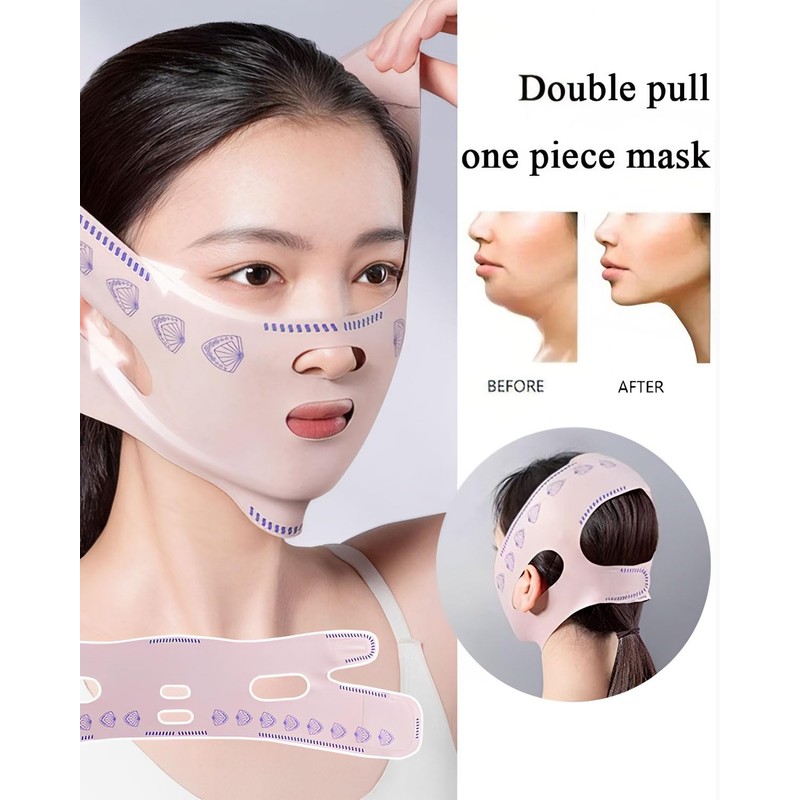 TPZORJX 1 x Stripless Half Face Lift Mask, V Face