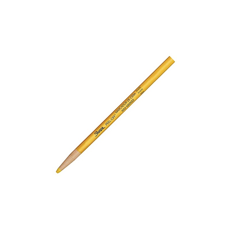 Marcador de cera amarillo Sharpie 12 piezas