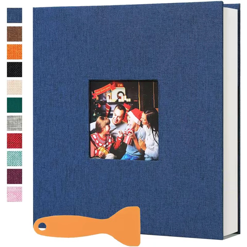 Self-Adhesive Photo Album 20 Sheets 40 Pages for Family and