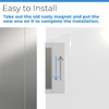 Shower Door Magnet - 2-1/2" Long Glass Shower Door Magnet