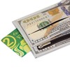 LUI SUI Men Us Dollar Bill Wallet Billfold Leather Credit
