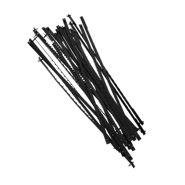 TEHAUX 24pc Precision Curve Cutting Hacksaw Blades Replaceable Blades for