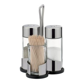 Tescoma Club Salt-Pepper and Toothpicks Set