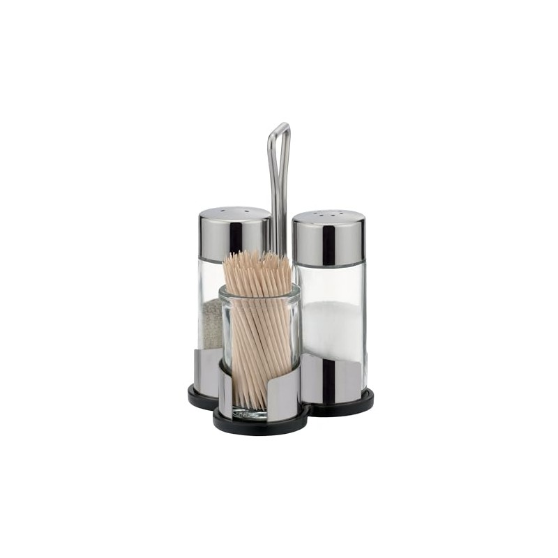 Tescoma Club Salt-Pepper and Toothpicks Set