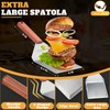 PURPLEBIRD Smash Burger Press kit 3PCS Set, Stainless Griddle Spatulas