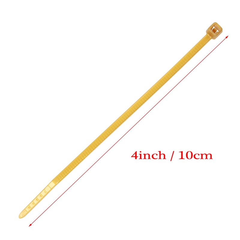 Mini Skater 4 Inch Multi-Color Multi-Purpose Nylon zip Ties (4