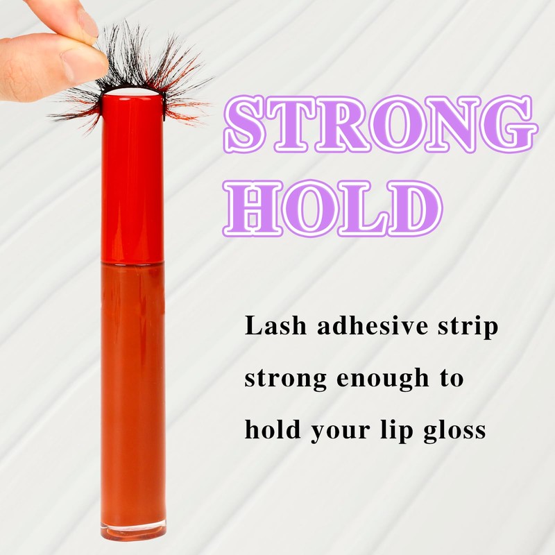 40PCS Self Adhesive Eyelashes Strips Tape Waterproof Lash Buddy Glue