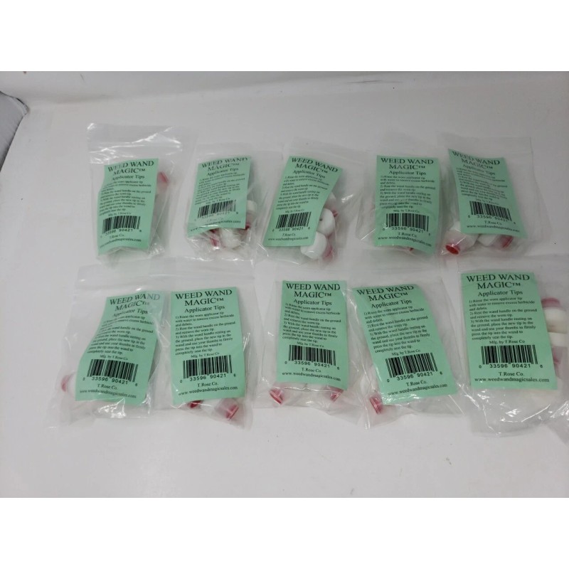 Lot Of 10 Weed Wand Magic Aplicator Tips By T.Rose