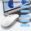 ELFJMZP AI Smart Voice Mouse, 2-Mode Bluetooth and 2.4G Wireless