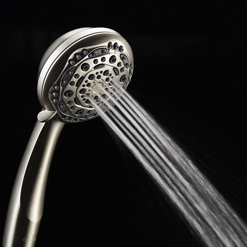 Couradric Handheld Shower Head, 7-Function High Pressure Shower Head with