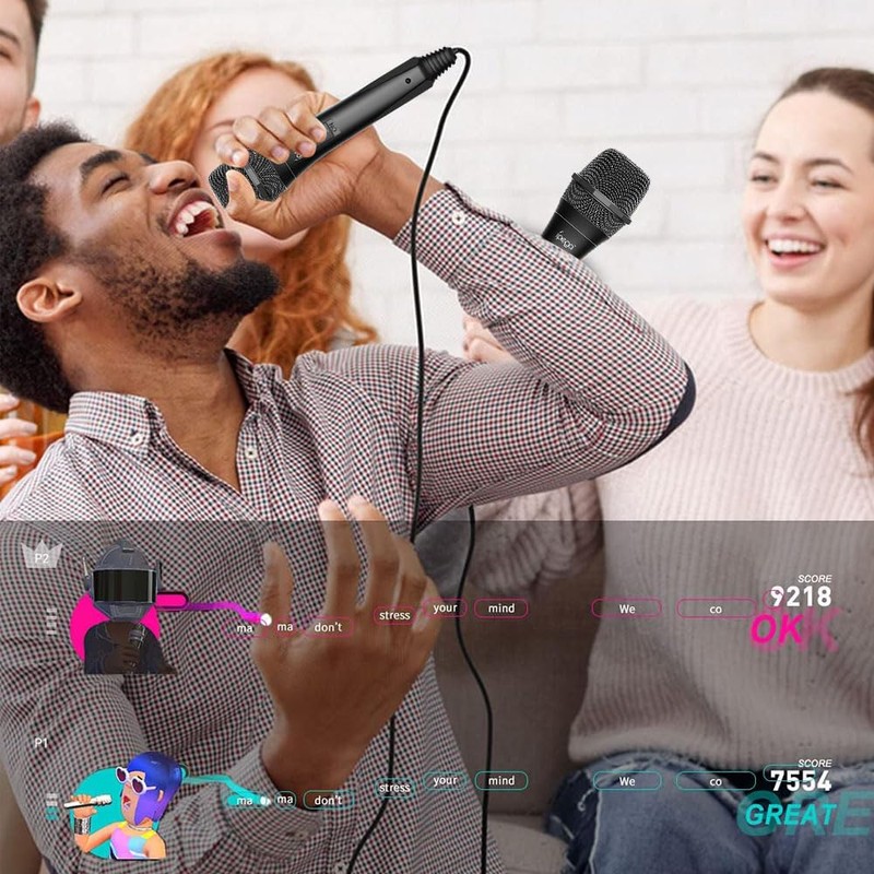 Switch Microphone Switch Microphone with Microphone Cover and Cord 3.9