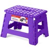 ACSTEP Folding Step Stool Portable Collapsible Plastic Step Stool, Foldable