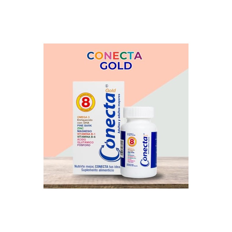 Suplemento alimenticio Conecta Gold (600 mg)