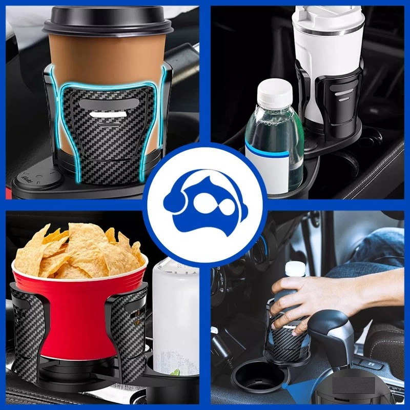 Bluelander Saldo Organizador Portavasos Automóvil Bebidas Universal