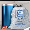 Glad ForceFlex Tall Kitchen Drawstring Trash Bags, Clorox 13 Gallon