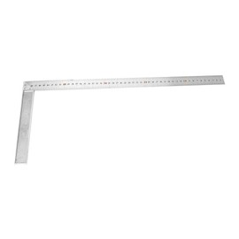 90 Degree Straight Edge, 90 Degree Straight Ruler 50cm/19.7in for Woodworking Measure for Assistant Marking(Medium Thick)