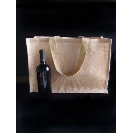 Large Burlap Tote Bag 20" x 13.5" x 6"